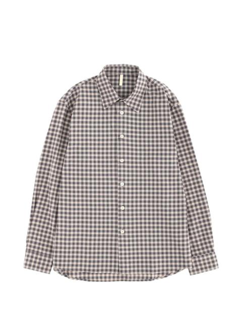 SUNFLOWER checked shirt