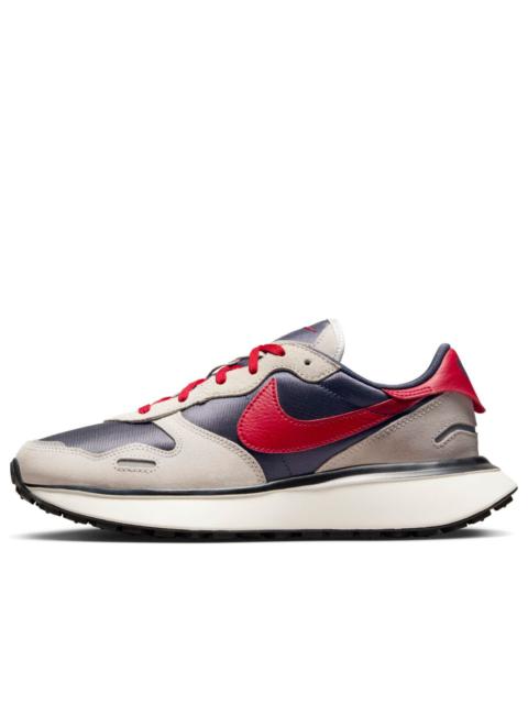 (WMNS) Nike Phoenix Waffle 'Thunder Blue Grey Red' FD2196-400