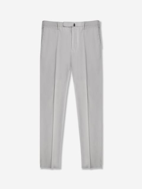 SLOWEAR Slim fit tricocell trousers