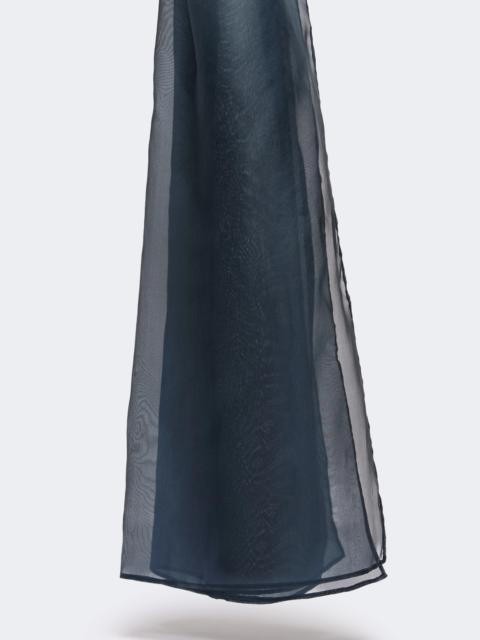 Max Mara AGORAIO Silk stole - ULTRAMARINE