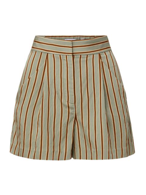VERONICA BEARD ELBE STRIPED SHORT