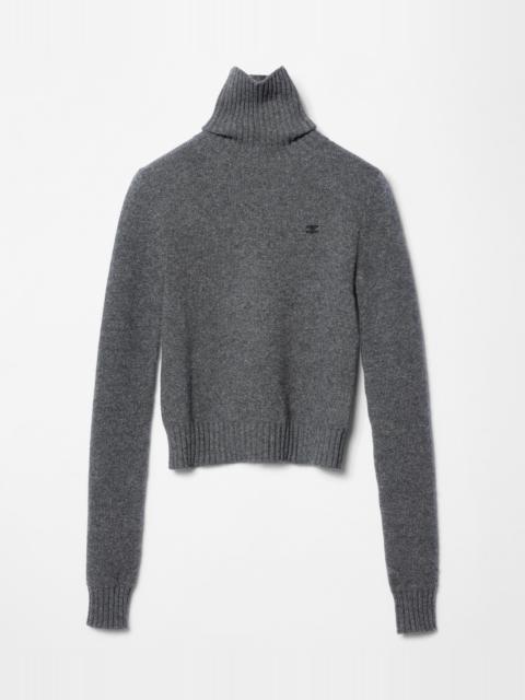 CELINE turtleneck sweater IN wool and cashmere