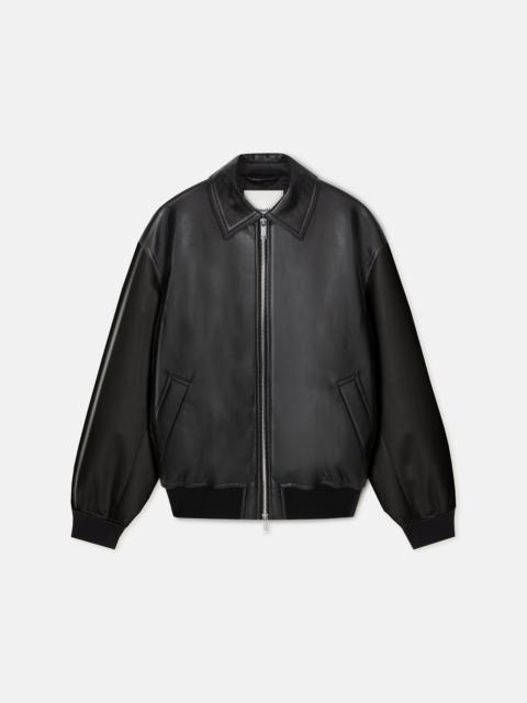Nanushka Regenerated Leather Bomber Jacket