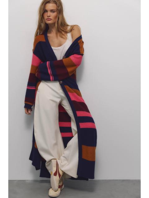 FREE PEOPLE We The Free Color Study Maxi Cardi