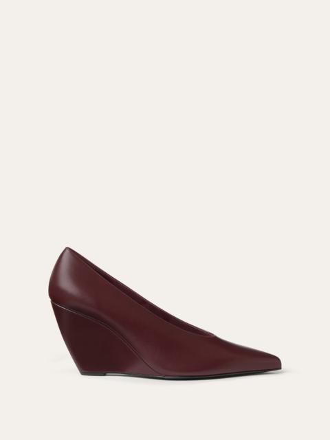 Loro Piana Viola High Wedge Pump