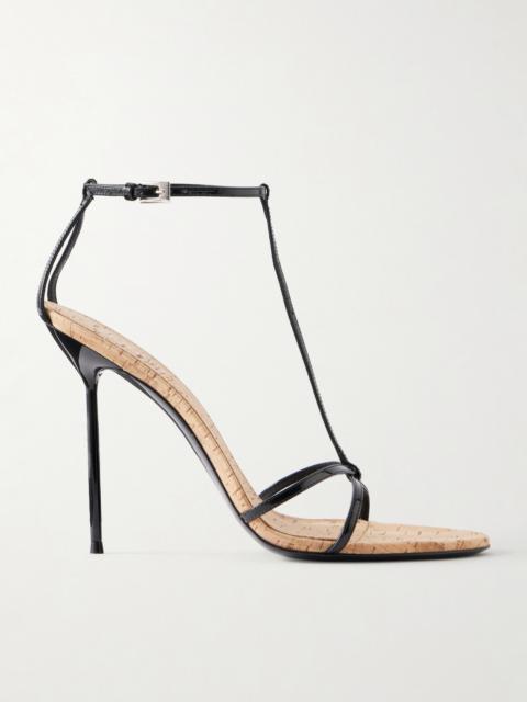 PARIS TEXAS Lidia Patent-leather Sandals