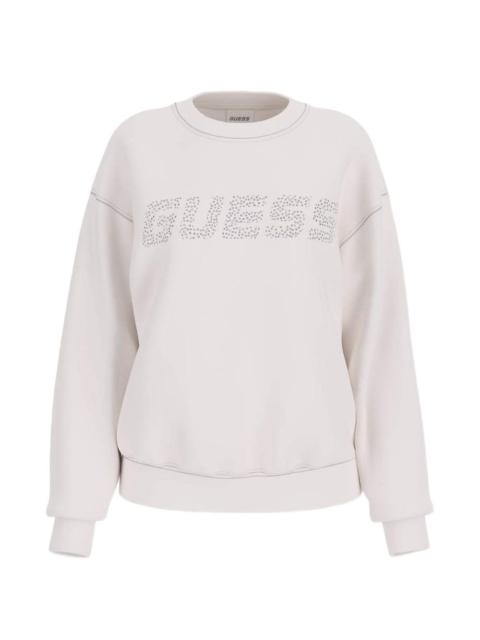 GUESS USA embellished-logo sweatshirt