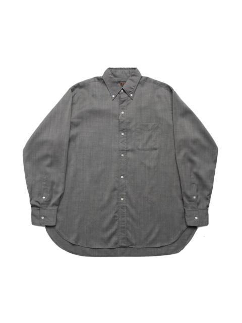 BEAMS PLUS B.D. Classic-fit Washable Wool Oxford - Grey