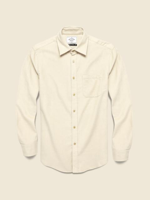 Portuguese Flannel Flannel Teca Shirt - Ecru