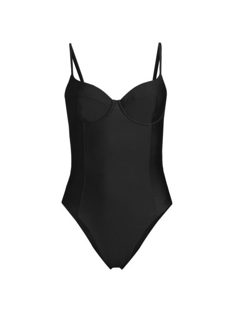 RAMY BROOK Women's Jayda Bustier One-Piece Swimsuit - Black