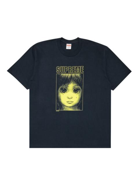 Supreme Margaret Keane Teardrop Tee 'Navy'