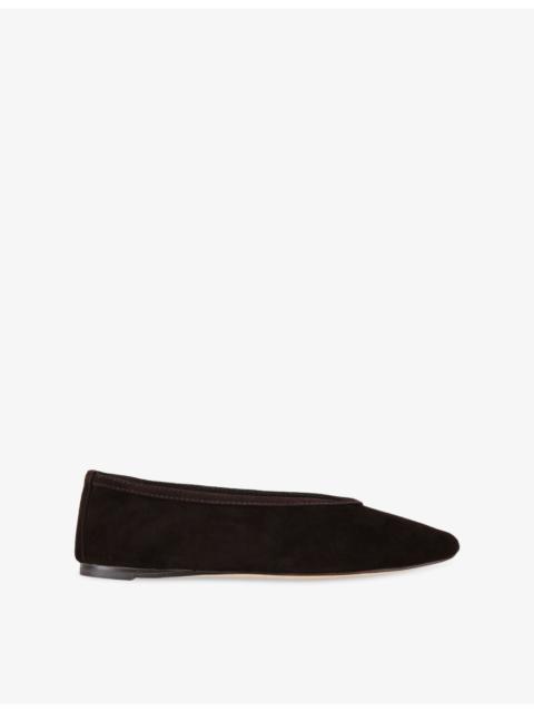 STEVE MADDEN Leni Suede Ballet Flats
