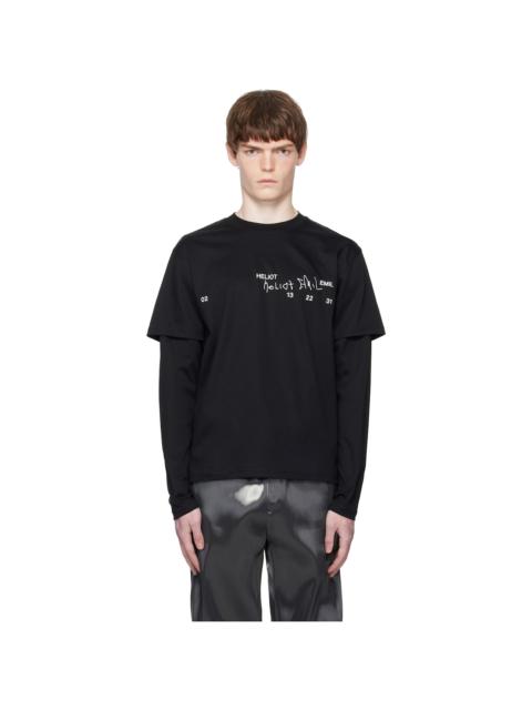 HELIOT EMIL™ Black Fulgens Longsleeve T-shirt