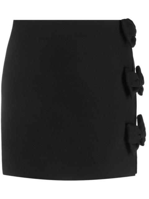 Valentino high-waisted cut-out detail skirt