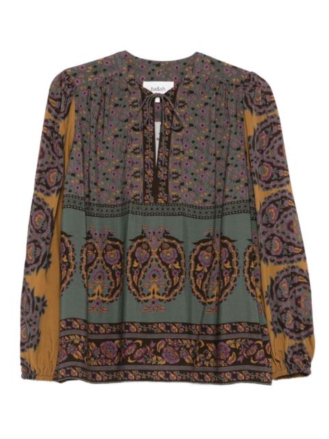 ba&sh floral-print blouse