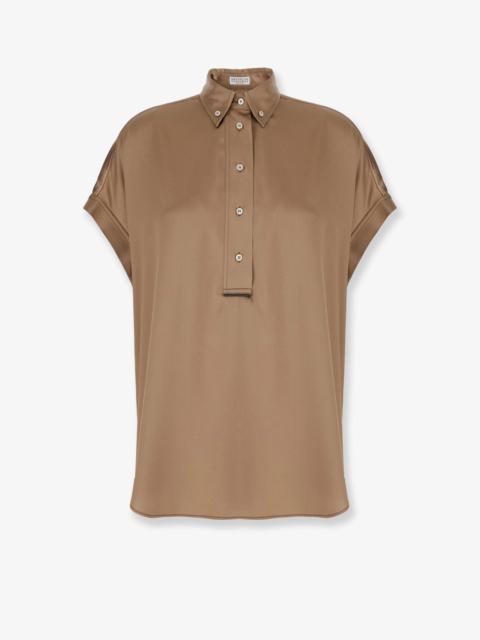 Brunello Cucinelli Silk Blend Shirt