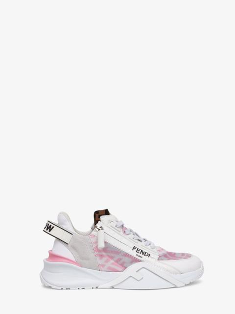 FENDI Pink nylon low tops