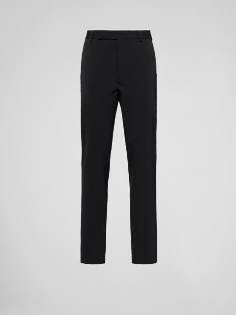 Prada Stretch technical fabric pants