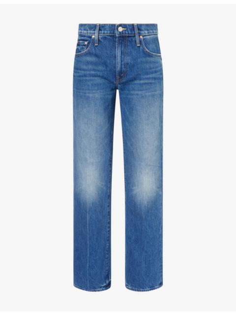 MOTHER Rambler Skimp Straight-Leg Denim Jeans
