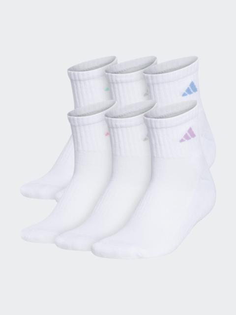 adidas Cushioned Sport High-Quarter Socks 6-Pack