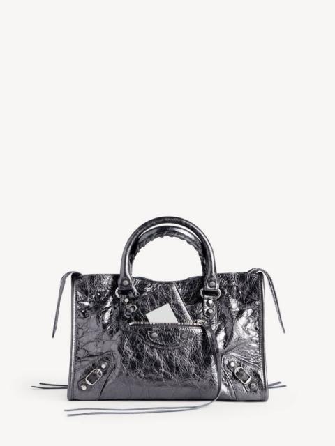 BALENCIAGA Women's Le City Bag Small in Steel Grey