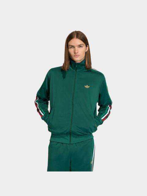 adidas adidas Firebird Track Top Team Dark Green Bold Green White