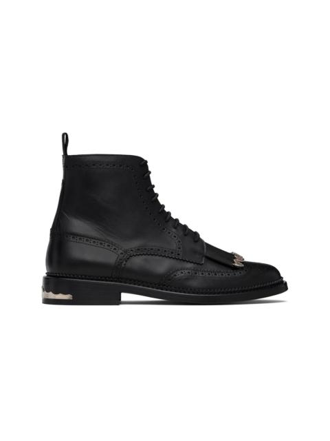 TOGA VIRILIS SSENSE Exclusive Black Leather Boots