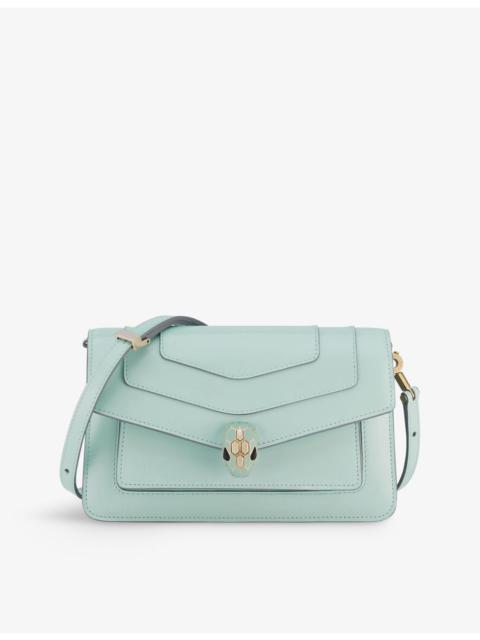 BVLGARI Serpenti Forever leather cross-body bag