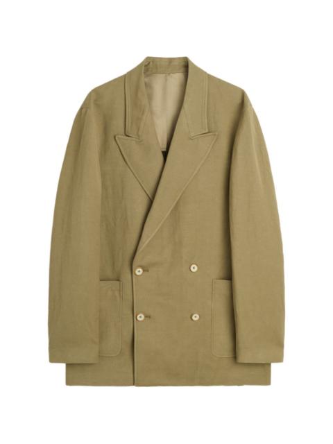 CMMN SWDN Enea double-breasted suit jacket