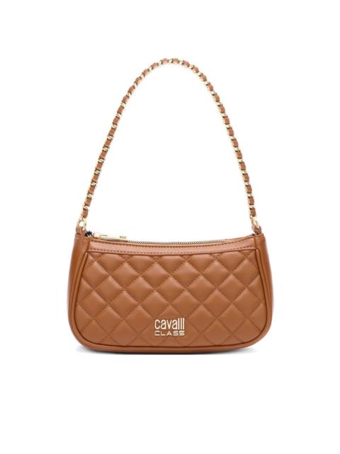 Roberto Cavalli chain quilted shoulder bag