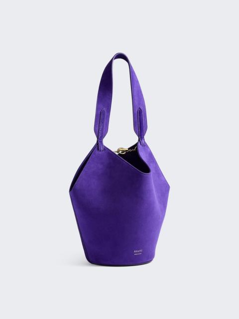 KHAITE Lotus Mini Tote Amethyst