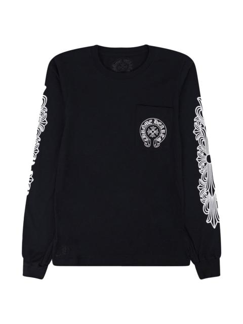 Chrome Hearts Horseshoe Logo L/S T-Shirt "Black" CHRM0006