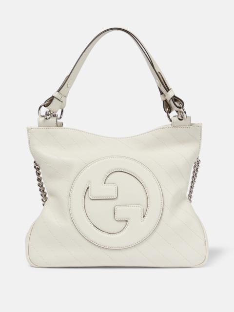 GUCCI Interlocking G leather tote bag