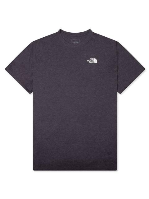 The North Face TRI-BLEND MOUNTAIN SKETCH S/S TEE - ENDLESS DUSK