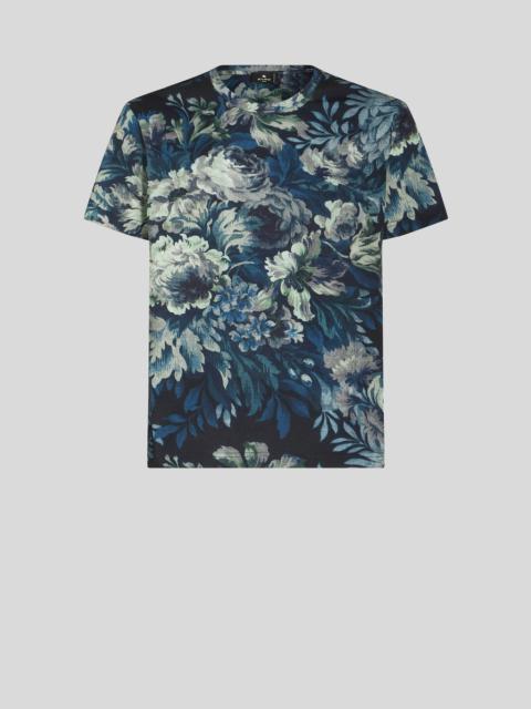 Etro FLORAL PRINT T-SHIRT