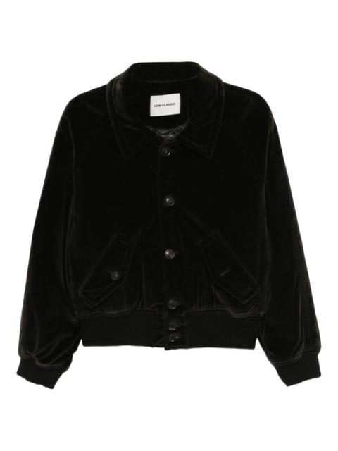 LOW CLASSIC button-up bomber jacket