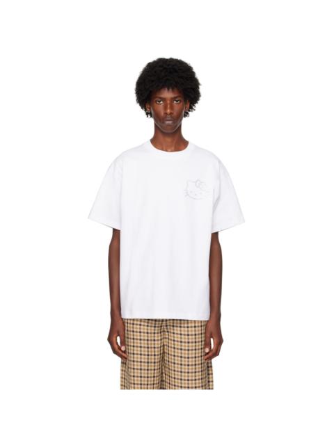 soulland White HK Logo Kai T-Shirt