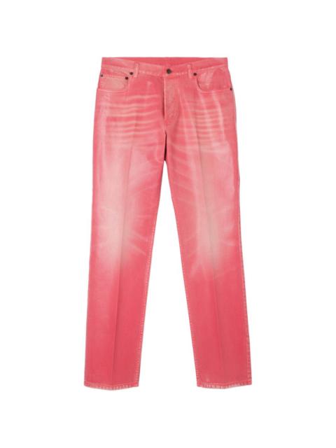 Burberry slim coated jeans