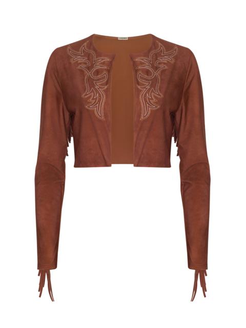 L'AGENCE Adeline Cardigan Cover-Up