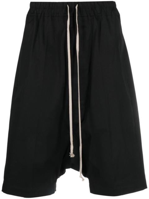 Rick Owens drop-crotch bermuda shorts