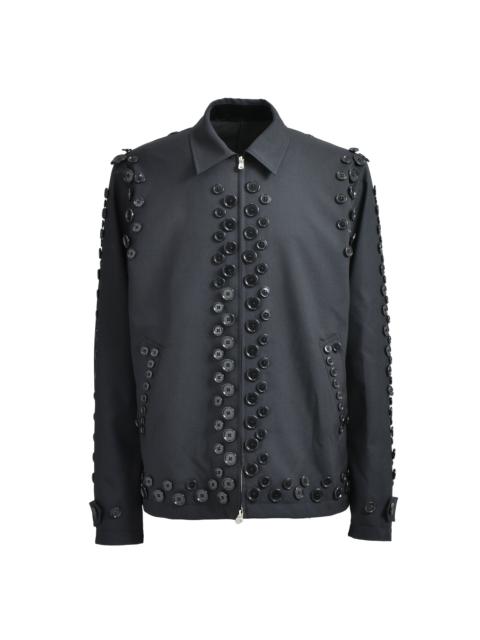 TAKAHIROMIYASHITA TheSoloist. ZIP UP BRIT JACKET.(BLACK BUTTONS) / BLK