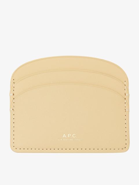 A.P.C. DEMI-LUNE CARDHOLDER
