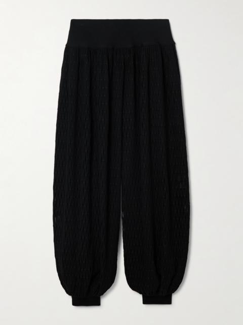 Alaïa Open-knit Tapered Pants