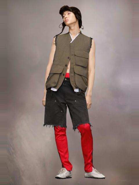 Maison Margiela Sleeveless wool jacket