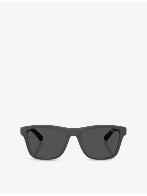Burberry BE4482U Square-Frame Acetate Sunglasses