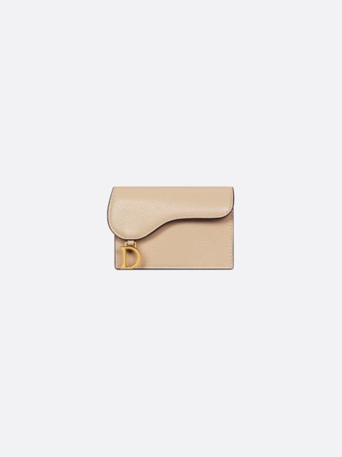 Dior Saddle Bloom Card Holder