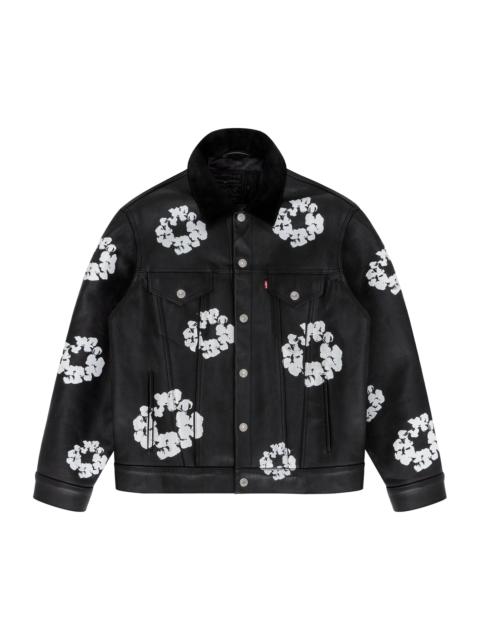 Levi's x Denim Tear Leather Wreath Type III Jacket 'Black'