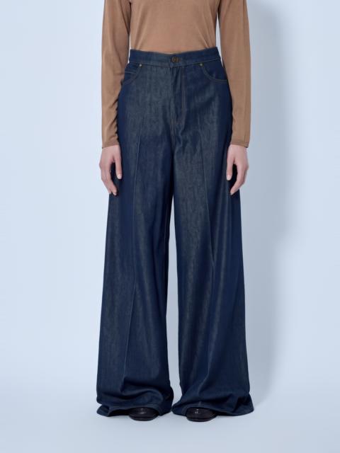 Max Mara Wide-Leg Denim Trousers