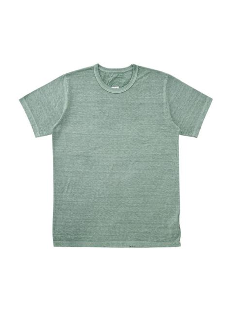 WIDE TEE S/S (UNEVEN DYE) LT.GREEN