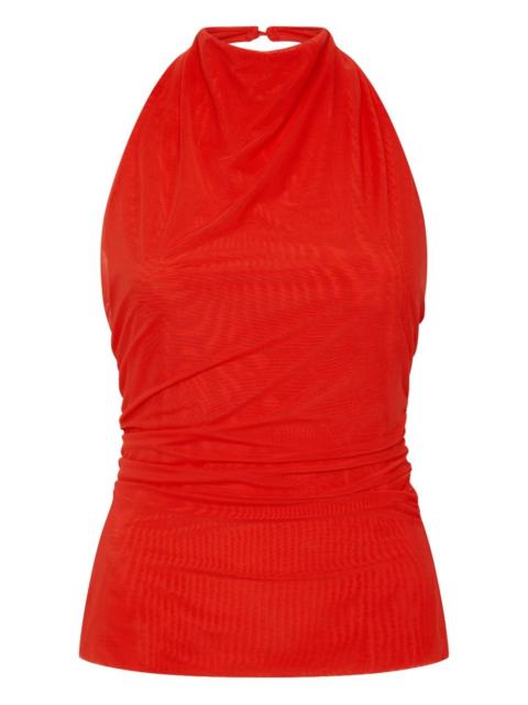 SIR. draped sleeveless top
